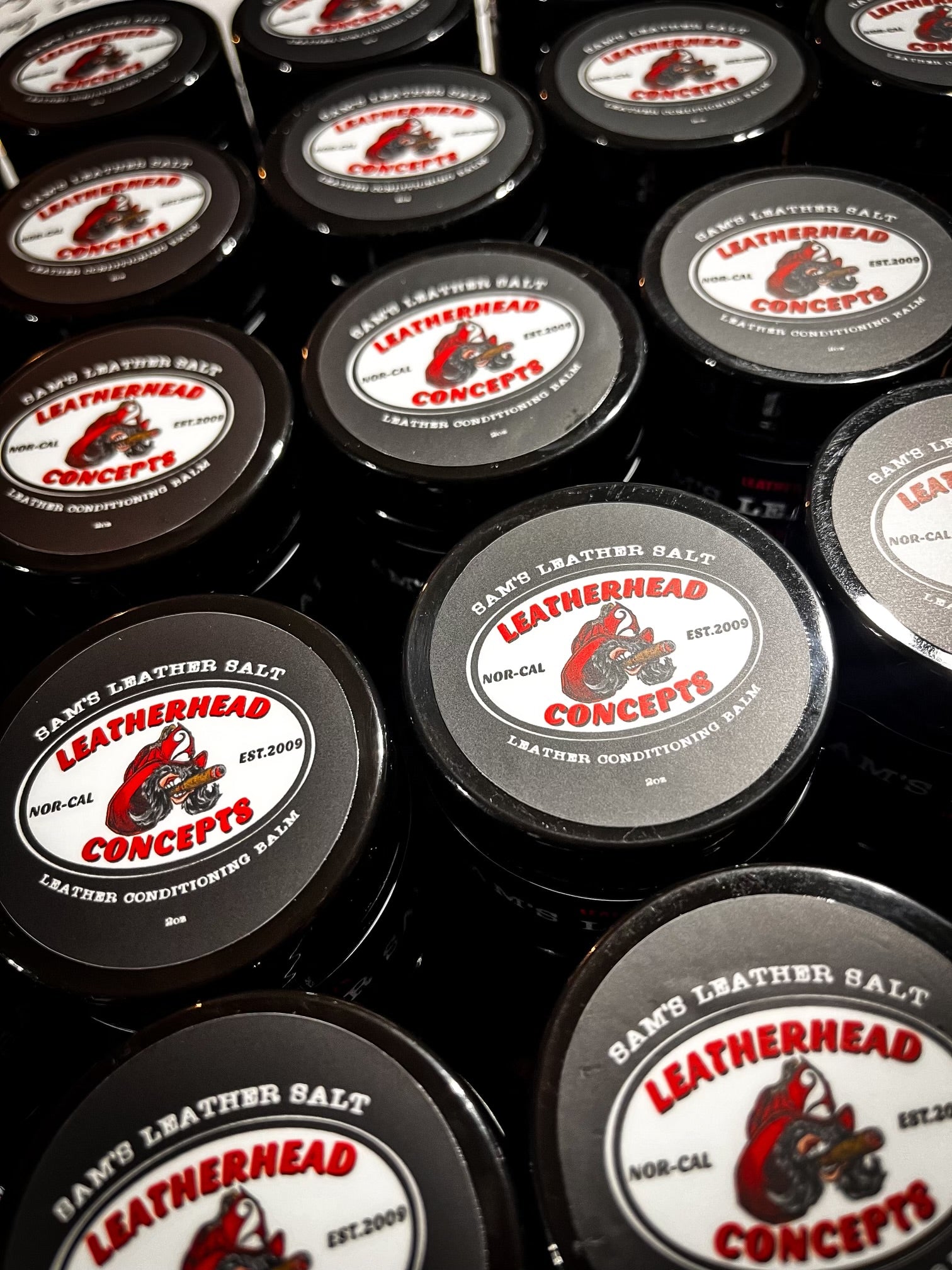 Sam’s leather salt - leather conditioner by Stache Salt