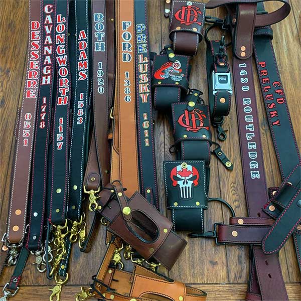 Fully Custom Leather Radio Straps