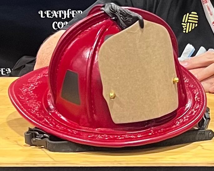 CUSTOMIZED!! SCARLET RED IN-STOCK READY TO SHIP! Phenix TL-2 Traditional Leather Helmet (Copy)