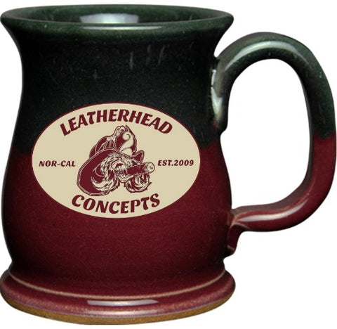 Leatherhead Concepts branded 16oz Hand made coffee mug.