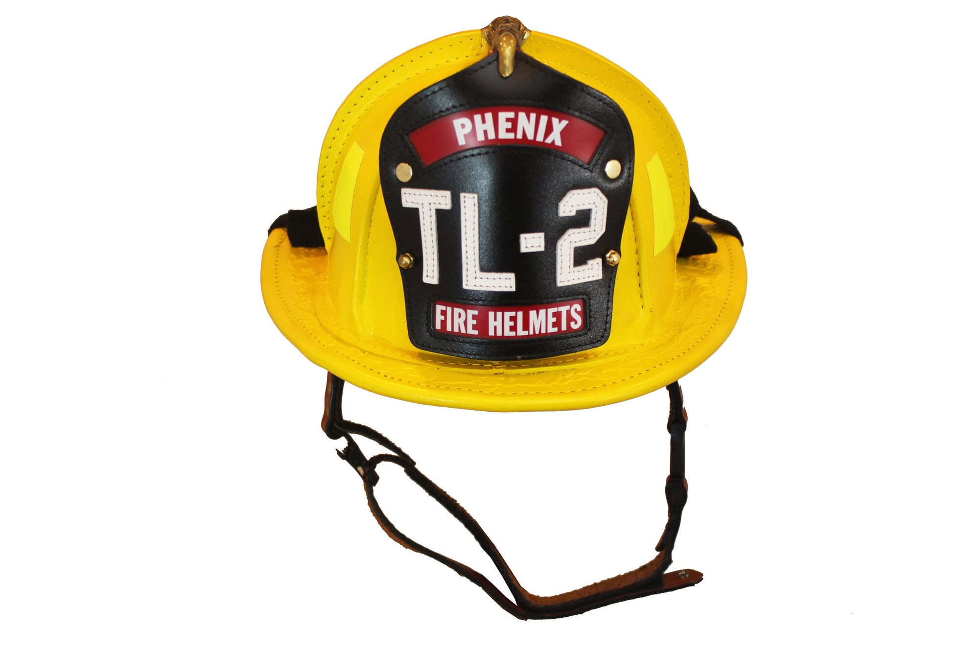 FLAT BLACK INSTOCK Phenix TL-2 Traditional Leather Helmet