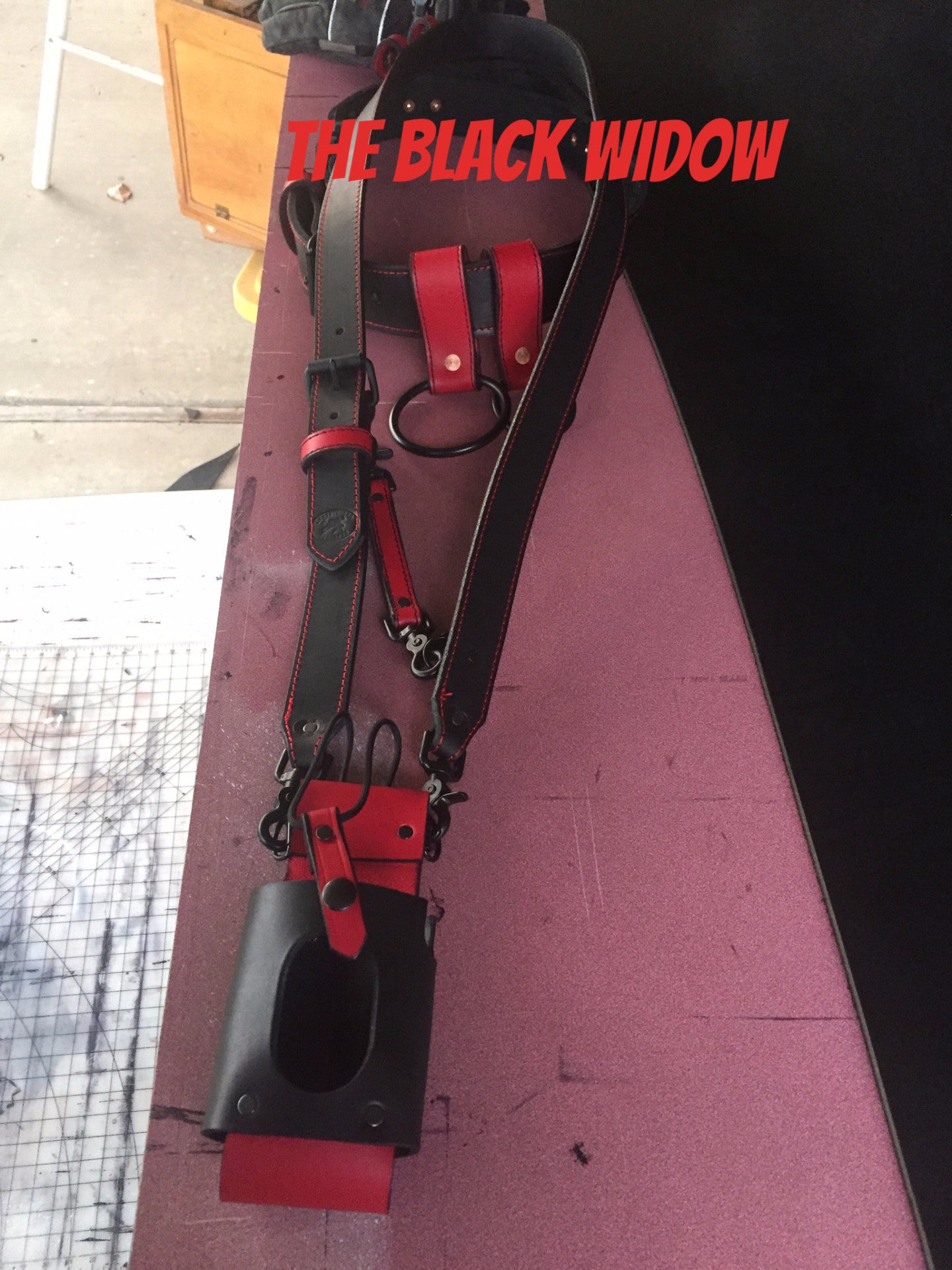 Custom Radio Strap with Anti Sway Strap