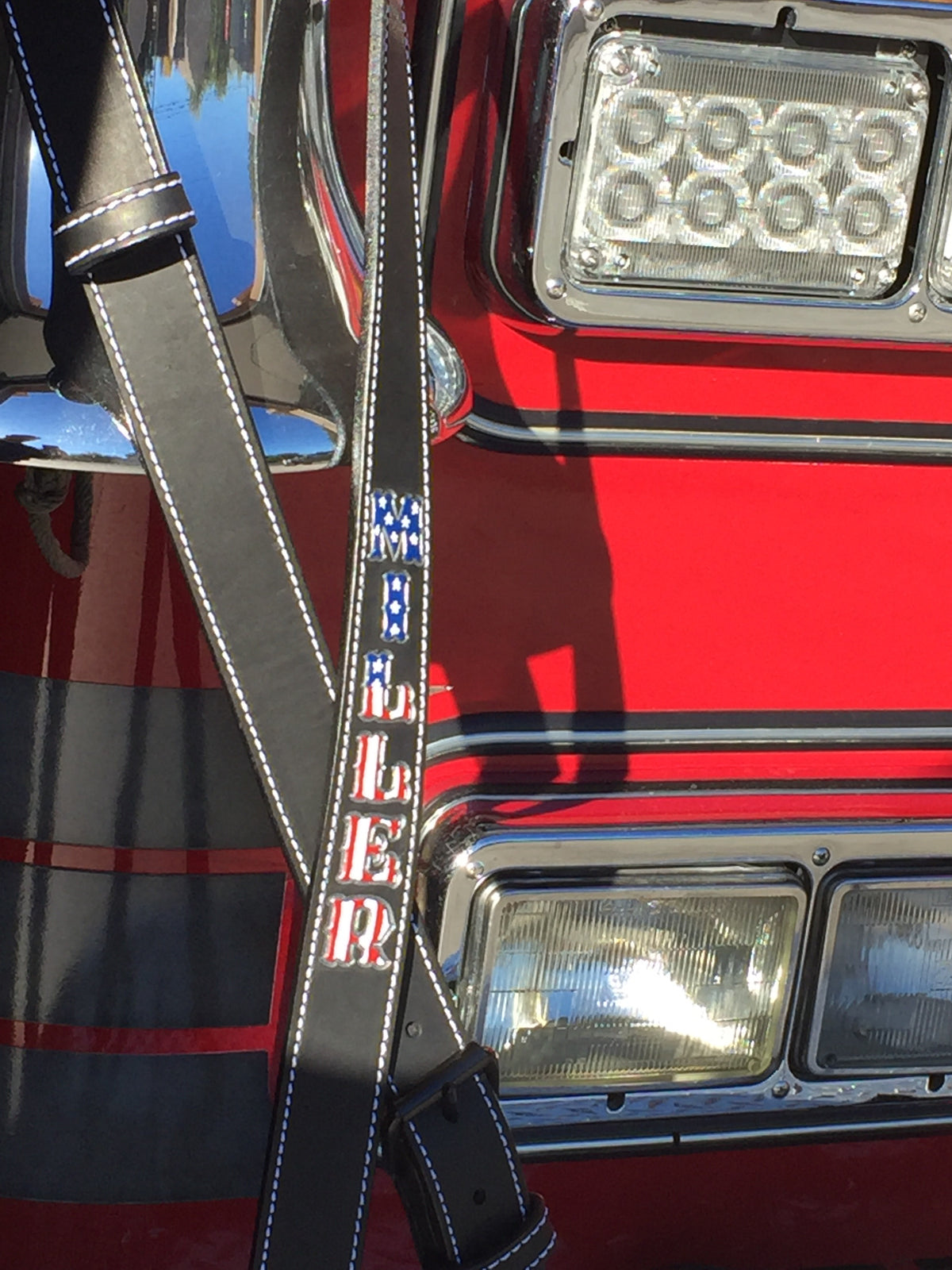 Custom Radio Strap with Anti Sway Strap